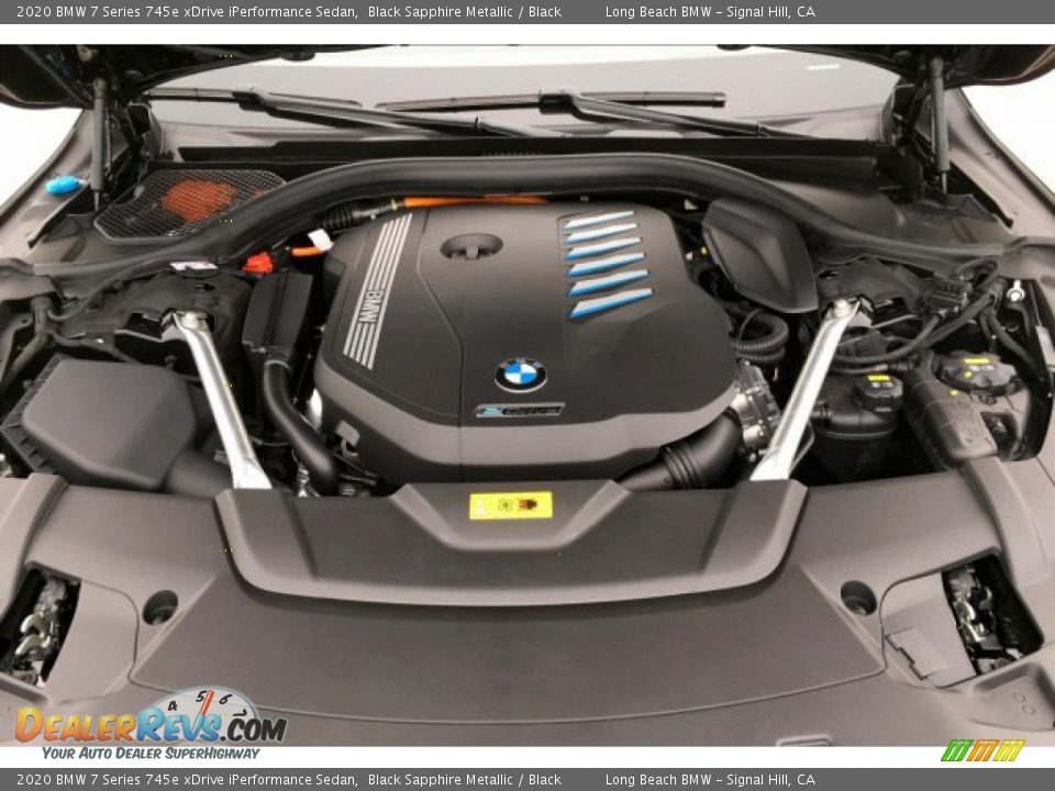 2020 BMW 7 Series 745e xDrive iPerformance Sedan 3.0 Liter DI TwinPower Turbocharged DOHC 24-Valve Inline 6 Cylinder Gasoline/Electric Hybrid Engine Photo #8