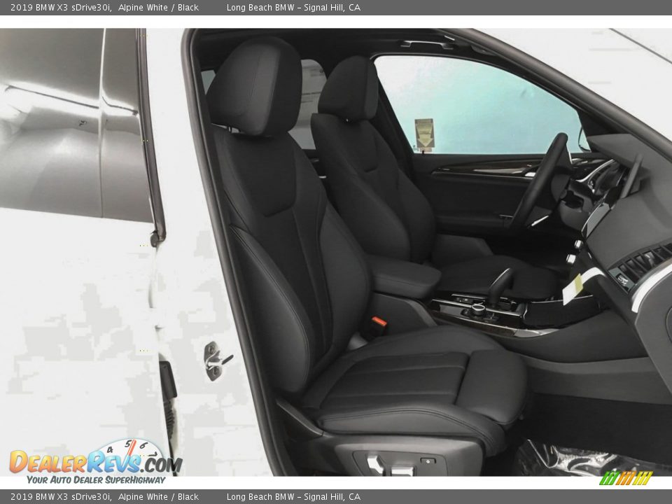2019 BMW X3 sDrive30i Alpine White / Black Photo #5