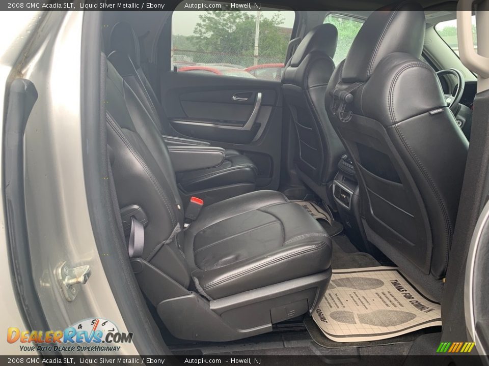 2008 GMC Acadia SLT Liquid Silver Metallic / Ebony Photo #11