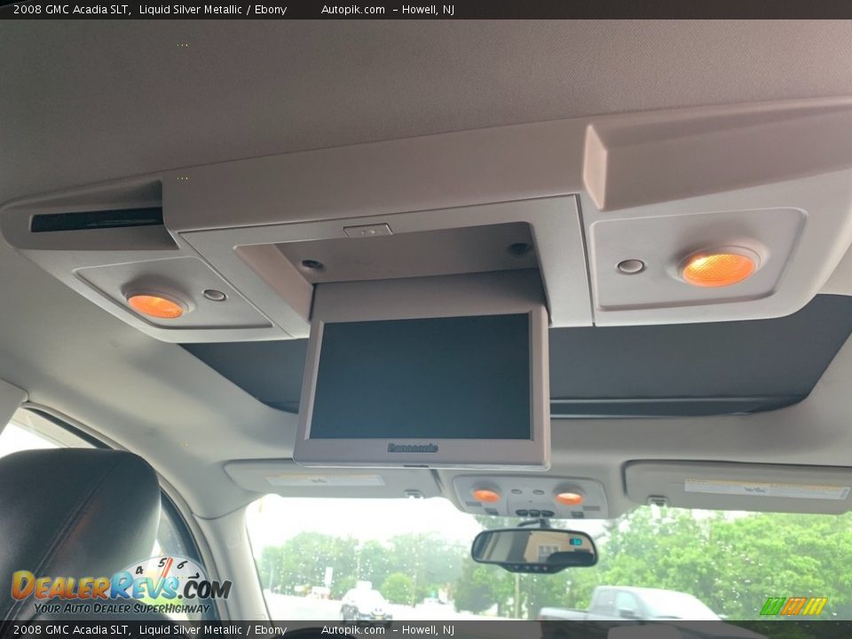 2008 GMC Acadia SLT Liquid Silver Metallic / Ebony Photo #14