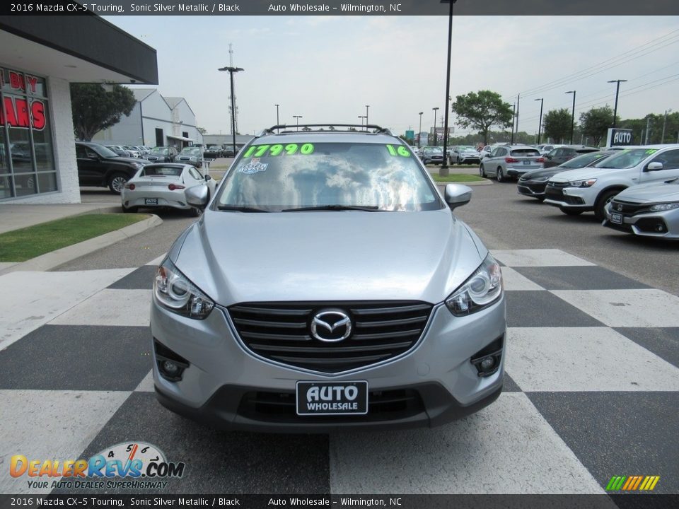 2016 Mazda CX-5 Touring Sonic Silver Metallic / Black Photo #2
