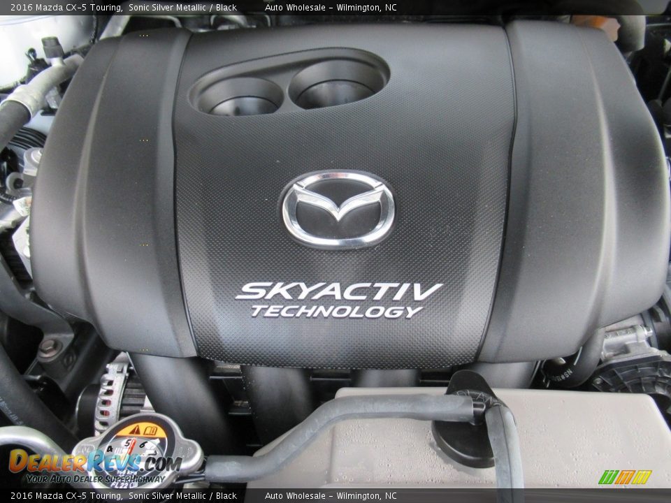 2016 Mazda CX-5 Touring Sonic Silver Metallic / Black Photo #6