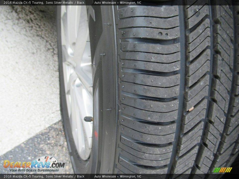 2016 Mazda CX-5 Touring Sonic Silver Metallic / Black Photo #8