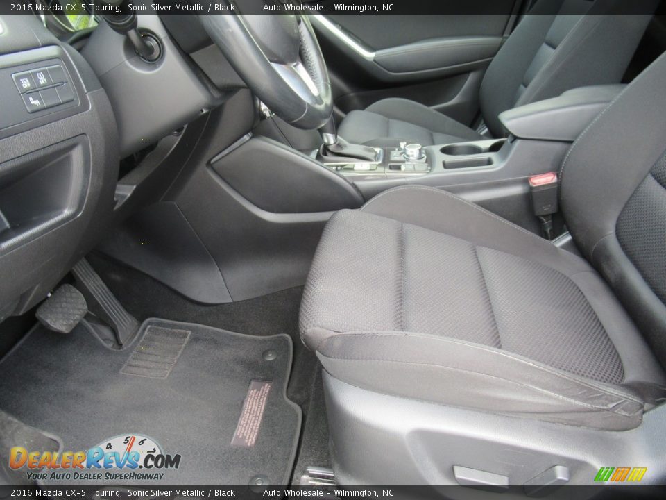 2016 Mazda CX-5 Touring Sonic Silver Metallic / Black Photo #10