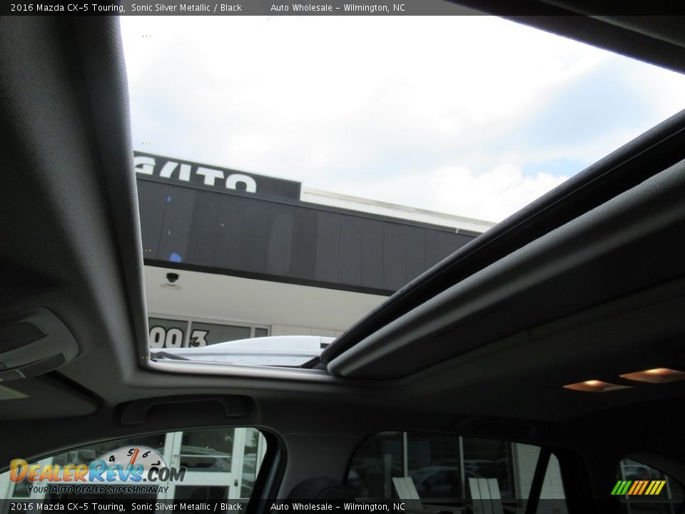 2016 Mazda CX-5 Touring Sonic Silver Metallic / Black Photo #14