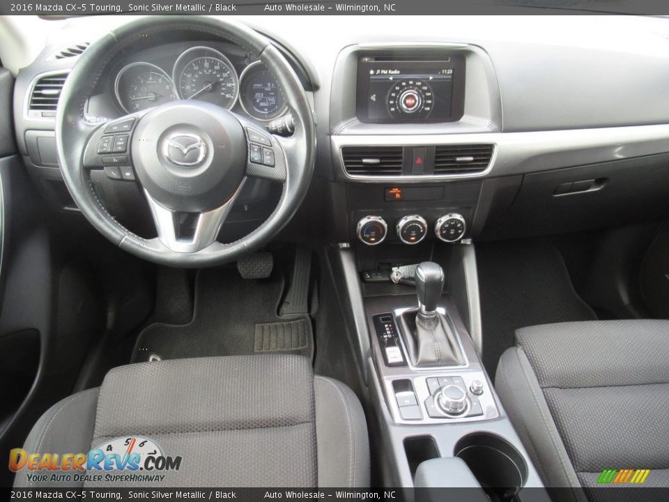 2016 Mazda CX-5 Touring Sonic Silver Metallic / Black Photo #15