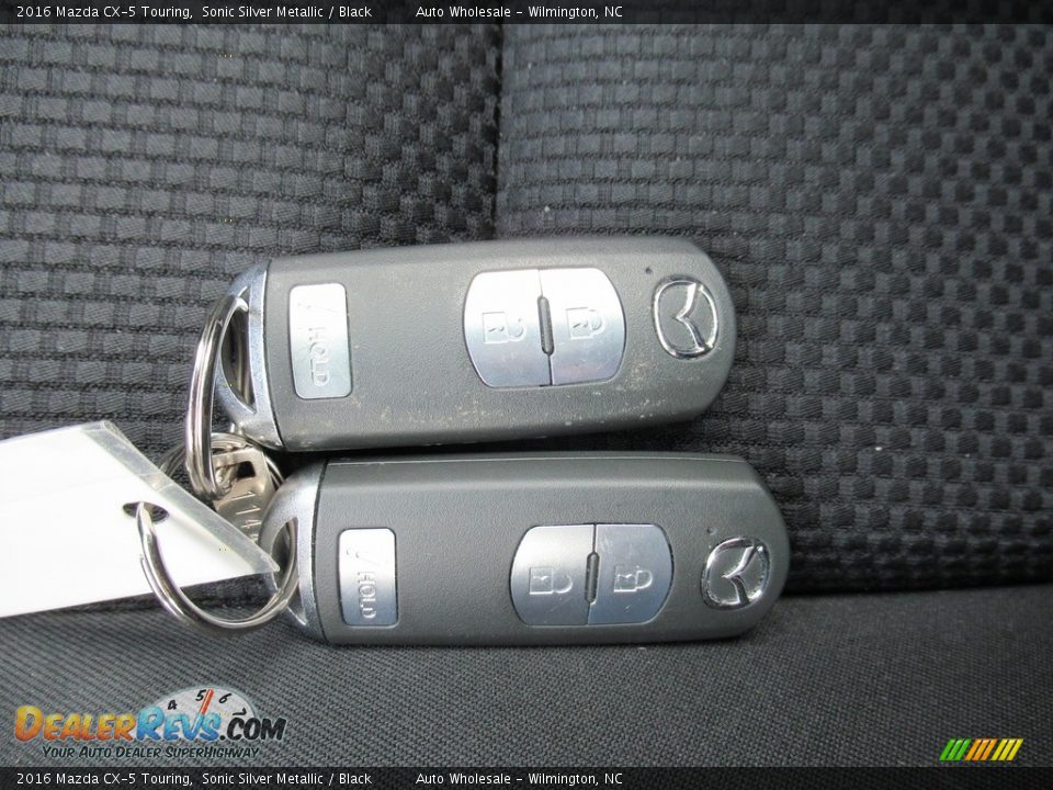 2016 Mazda CX-5 Touring Sonic Silver Metallic / Black Photo #20