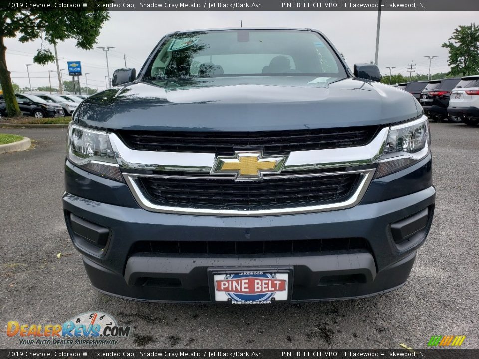 2019 Chevrolet Colorado WT Extended Cab Shadow Gray Metallic / Jet Black/Dark Ash Photo #2