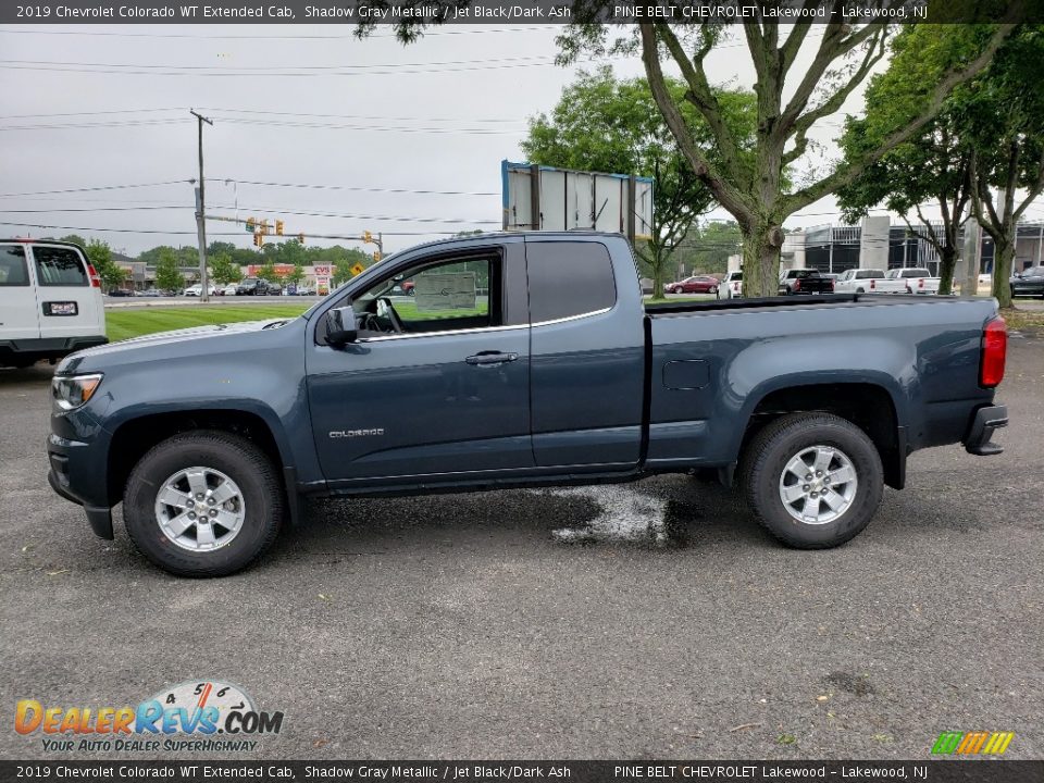 2019 Chevrolet Colorado WT Extended Cab Shadow Gray Metallic / Jet Black/Dark Ash Photo #3