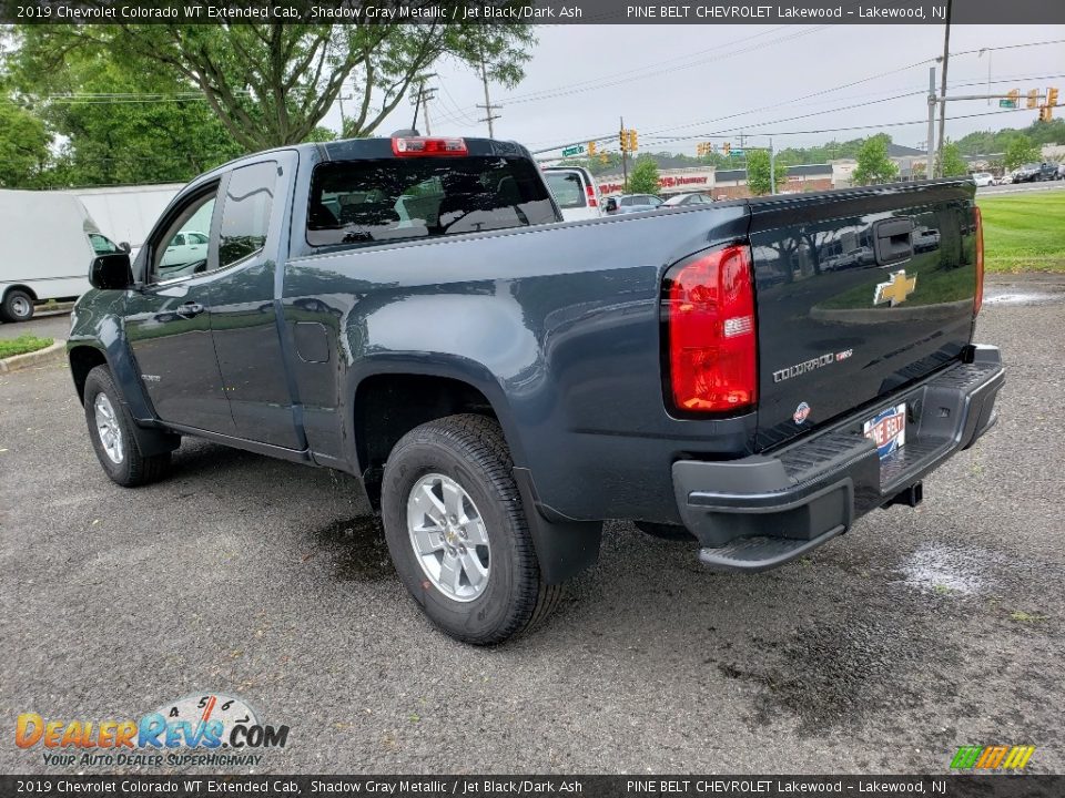 2019 Chevrolet Colorado WT Extended Cab Shadow Gray Metallic / Jet Black/Dark Ash Photo #4