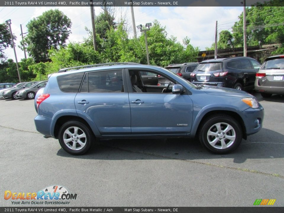 2011 Toyota RAV4 V6 Limited 4WD Pacific Blue Metallic / Ash Photo #5