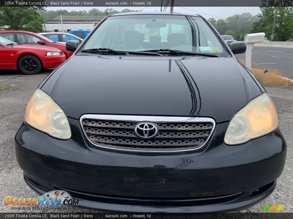 2006 Toyota Corolla CE Black Sand Pearl / Stone Photo #10