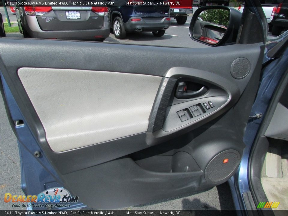 2011 Toyota RAV4 V6 Limited 4WD Pacific Blue Metallic / Ash Photo #14