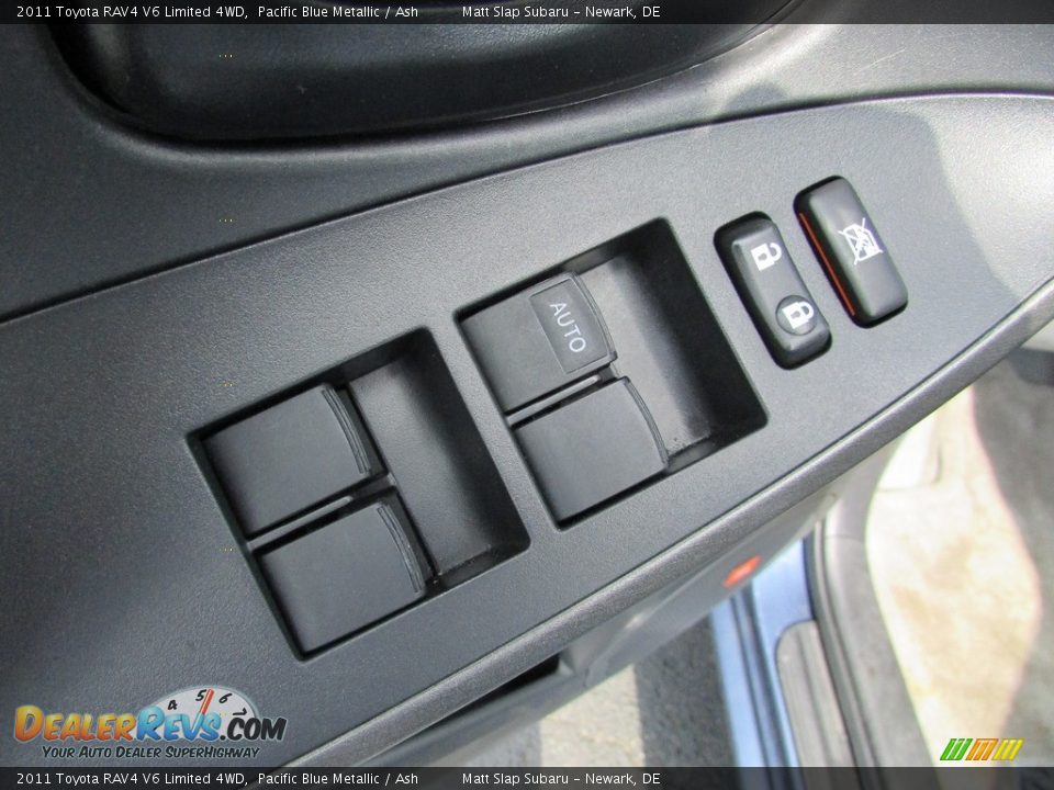2011 Toyota RAV4 V6 Limited 4WD Pacific Blue Metallic / Ash Photo #15