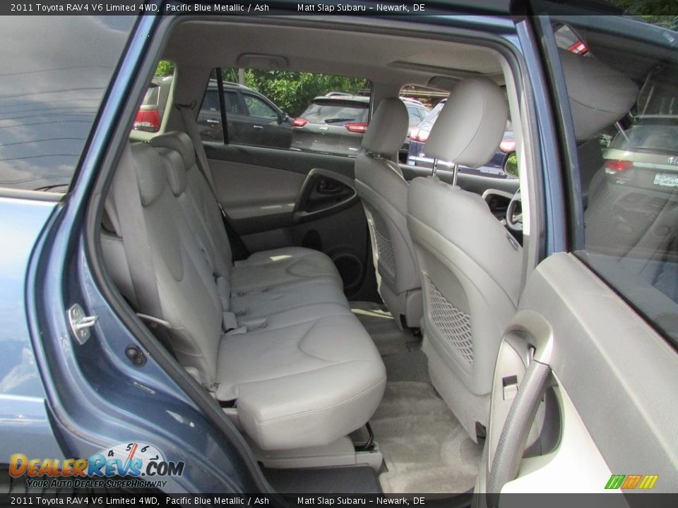 2011 Toyota RAV4 V6 Limited 4WD Pacific Blue Metallic / Ash Photo #19