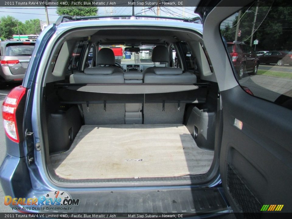 2011 Toyota RAV4 V6 Limited 4WD Pacific Blue Metallic / Ash Photo #20