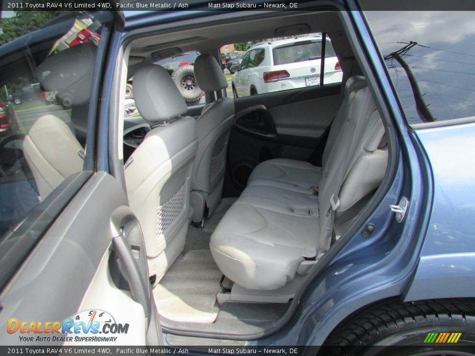 2011 Toyota RAV4 V6 Limited 4WD Pacific Blue Metallic / Ash Photo #22