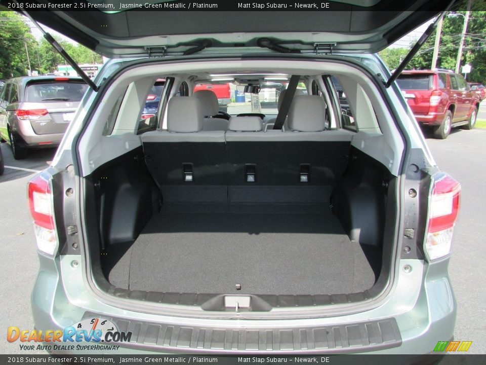 2018 Subaru Forester 2.5i Premium Jasmine Green Metallic / Platinum Photo #20