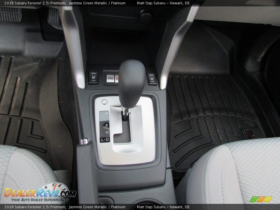 2018 Subaru Forester 2.5i Premium Jasmine Green Metallic / Platinum Photo #27
