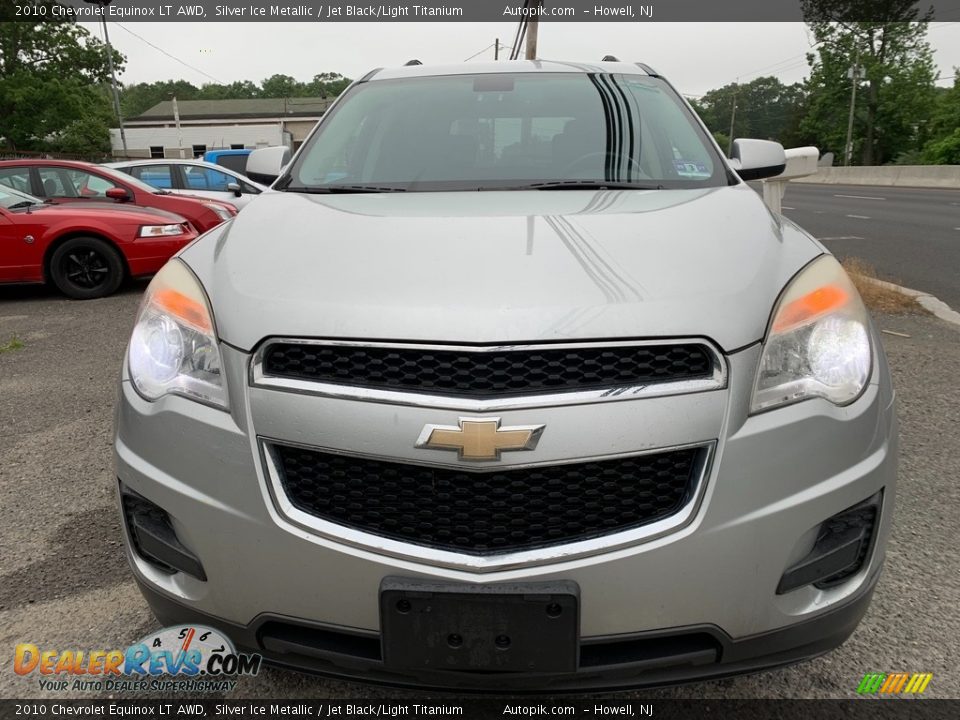 2010 Chevrolet Equinox LT AWD Silver Ice Metallic / Jet Black/Light Titanium Photo #17