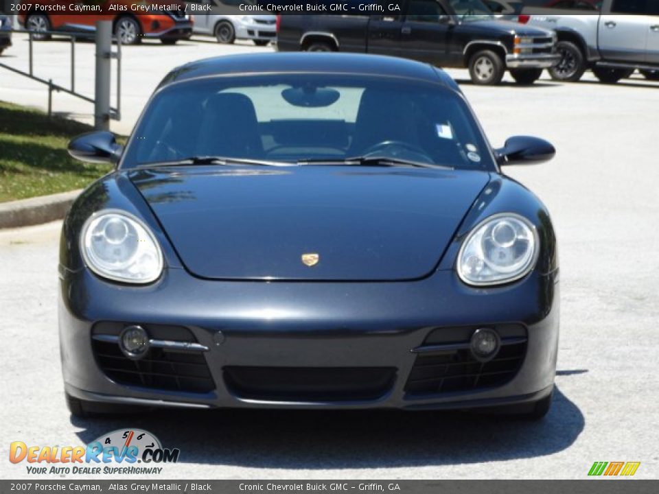 2007 Porsche Cayman Atlas Grey Metallic / Black Photo #4