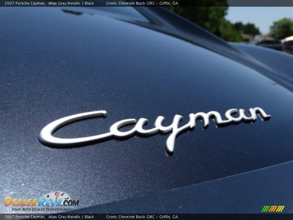 2007 Porsche Cayman Atlas Grey Metallic / Black Photo #8