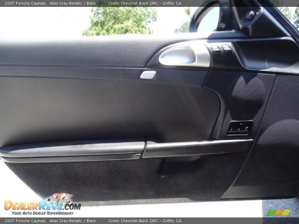 2007 Porsche Cayman Atlas Grey Metallic / Black Photo #10