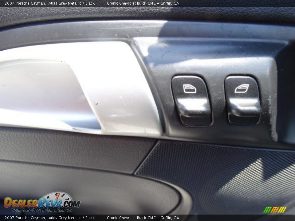 2007 Porsche Cayman Atlas Grey Metallic / Black Photo #11