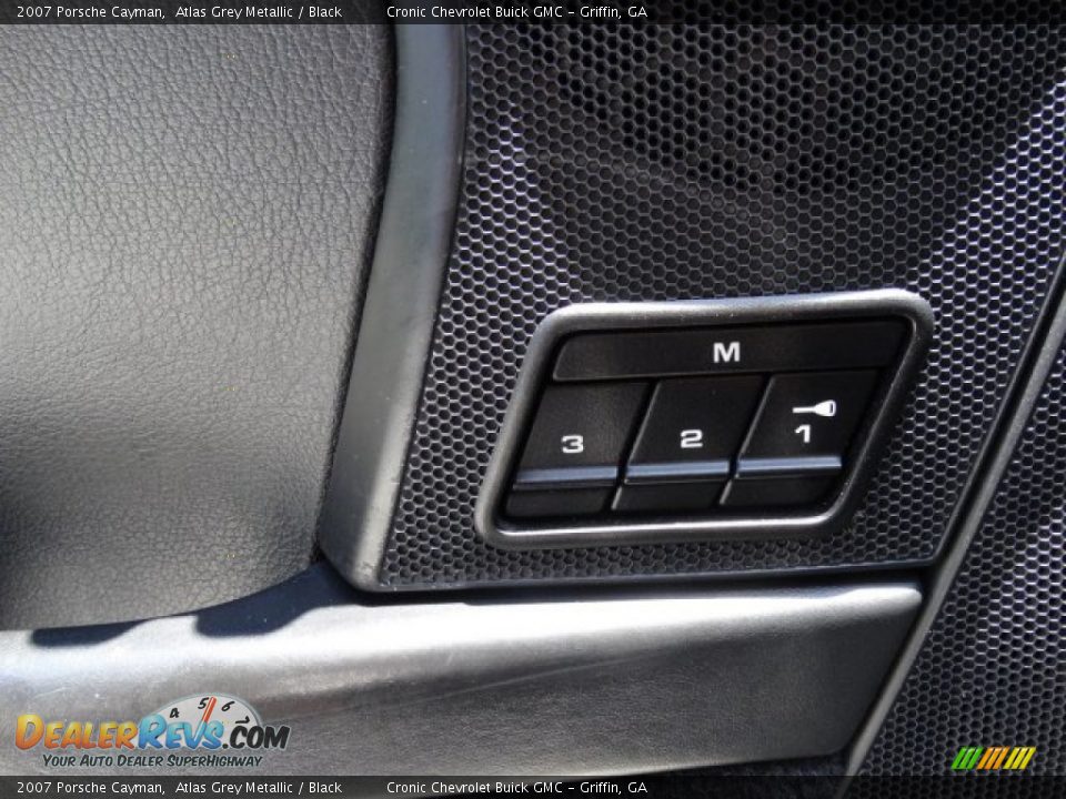 2007 Porsche Cayman Atlas Grey Metallic / Black Photo #12