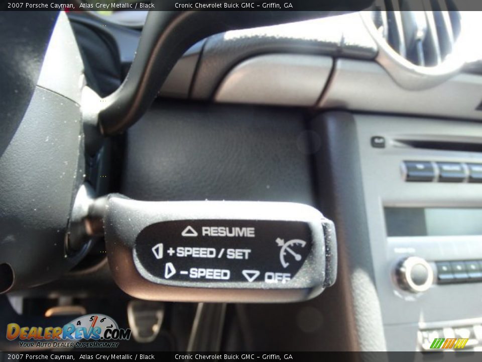 2007 Porsche Cayman Atlas Grey Metallic / Black Photo #15