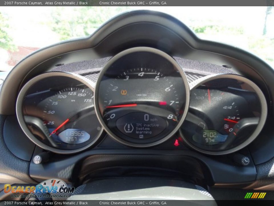 2007 Porsche Cayman Atlas Grey Metallic / Black Photo #16