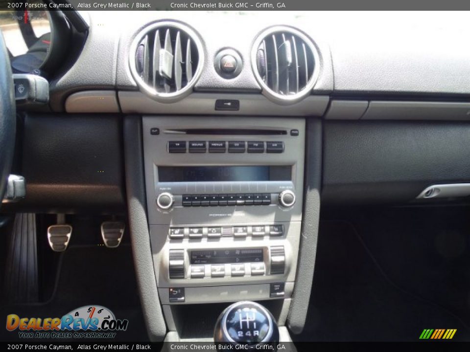 2007 Porsche Cayman Atlas Grey Metallic / Black Photo #18
