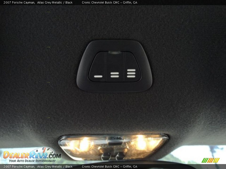 2007 Porsche Cayman Atlas Grey Metallic / Black Photo #19