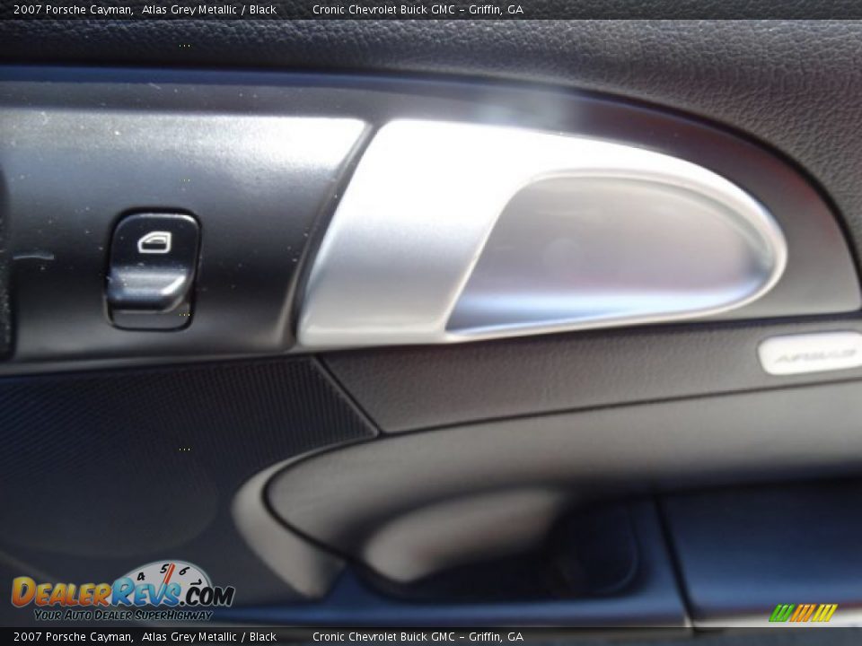 2007 Porsche Cayman Atlas Grey Metallic / Black Photo #20