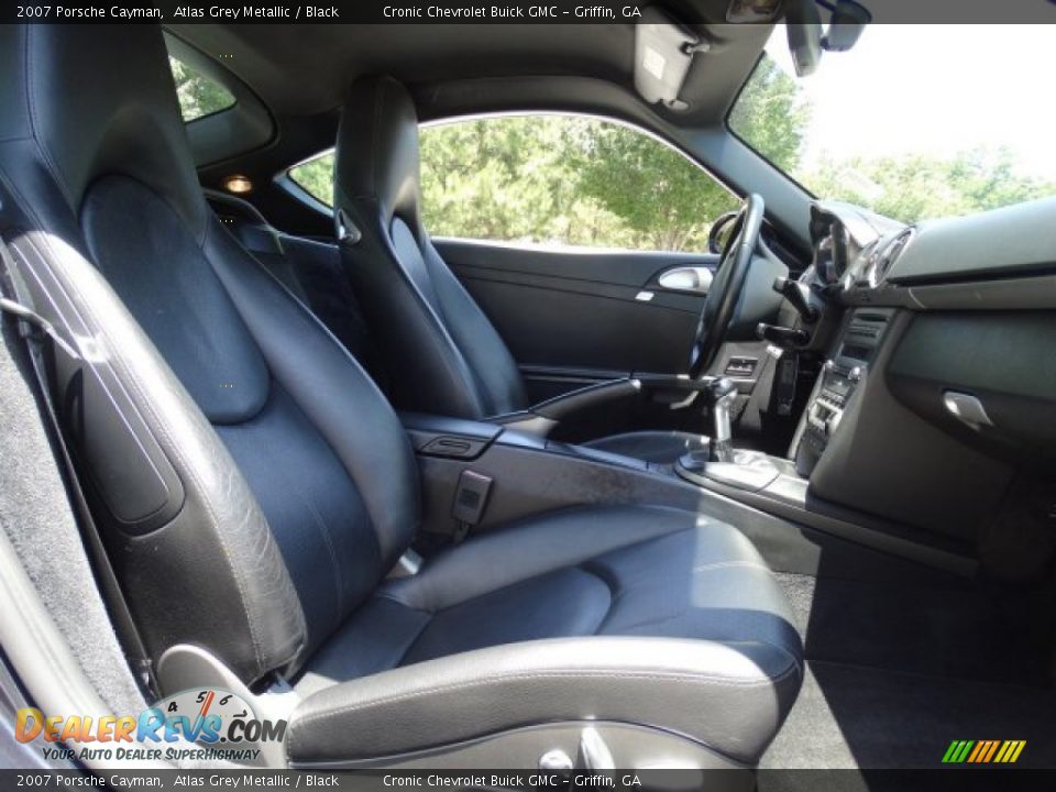 2007 Porsche Cayman Atlas Grey Metallic / Black Photo #21