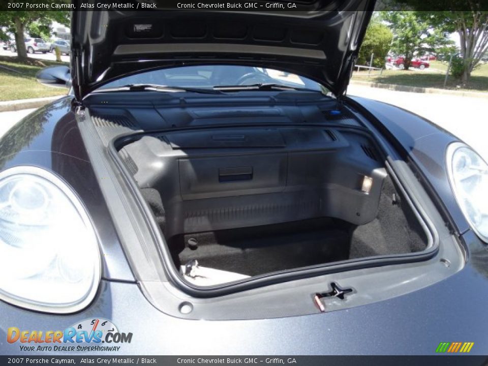 2007 Porsche Cayman Atlas Grey Metallic / Black Photo #23