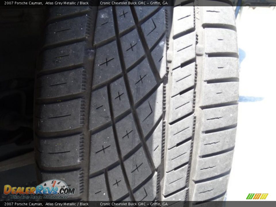 2007 Porsche Cayman Atlas Grey Metallic / Black Photo #24