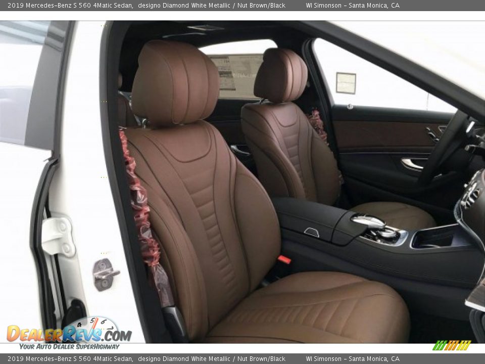 Front Seat of 2019 Mercedes-Benz S 560 4Matic Sedan Photo #5