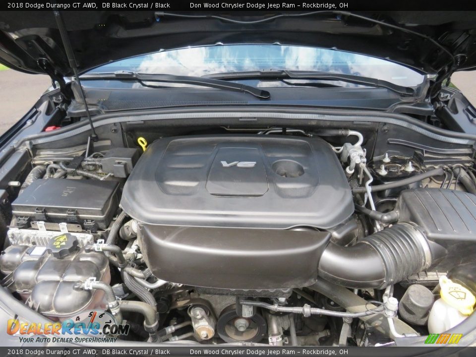 2018 Dodge Durango GT AWD DB Black Crystal / Black Photo #8