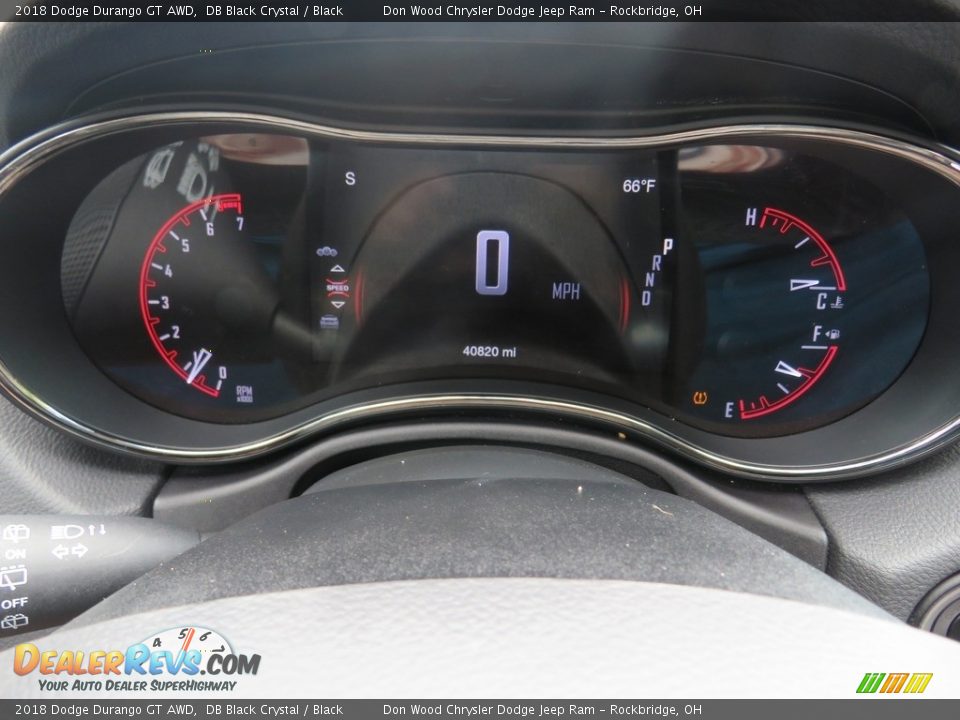 2018 Dodge Durango GT AWD DB Black Crystal / Black Photo #24