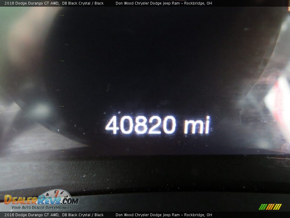 2018 Dodge Durango GT AWD DB Black Crystal / Black Photo #25