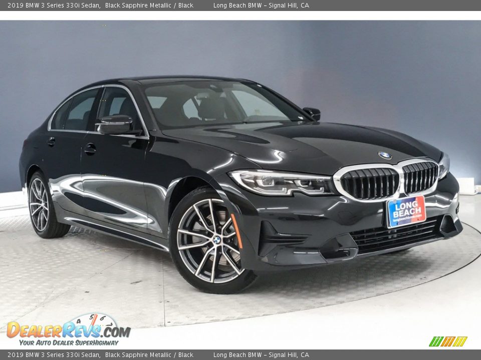 2019 BMW 3 Series 330i Sedan Black Sapphire Metallic / Black Photo #10