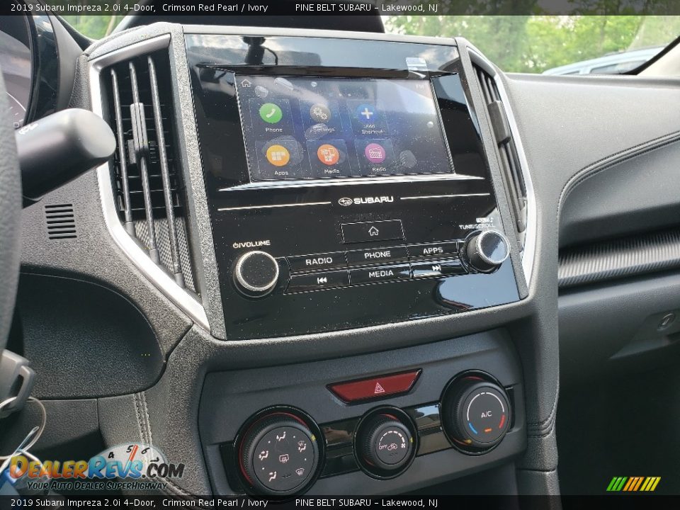 2019 Subaru Impreza 2.0i 4-Door Crimson Red Pearl / Ivory Photo #9