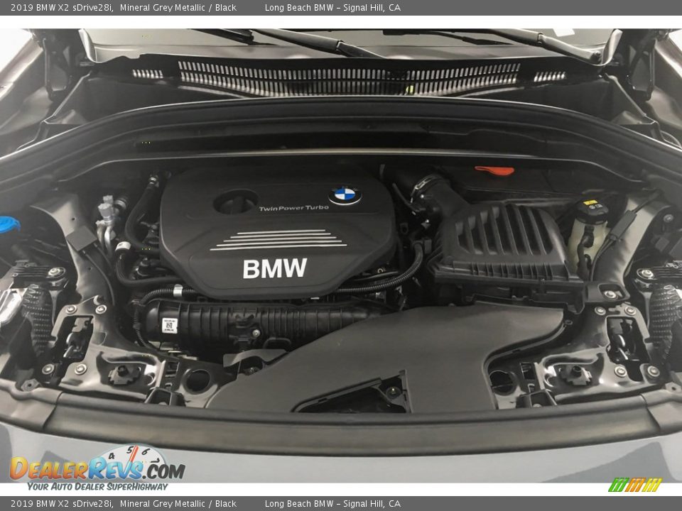 2019 BMW X2 sDrive28i Mineral Grey Metallic / Black Photo #8