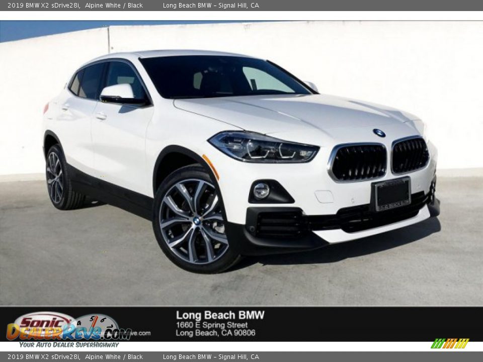 2019 BMW X2 sDrive28i Alpine White / Black Photo #1