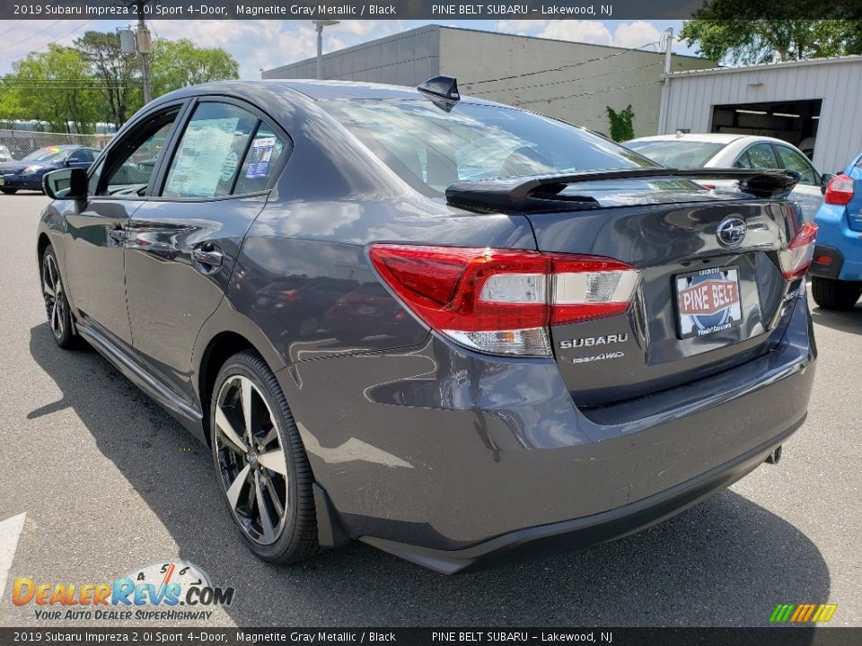 2019 Subaru Impreza 2.0i Sport 4-Door Magnetite Gray Metallic / Black Photo #4