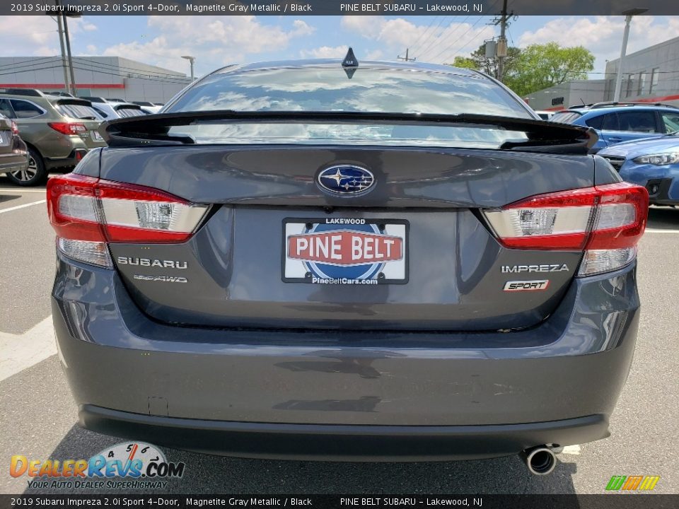 2019 Subaru Impreza 2.0i Sport 4-Door Magnetite Gray Metallic / Black Photo #5