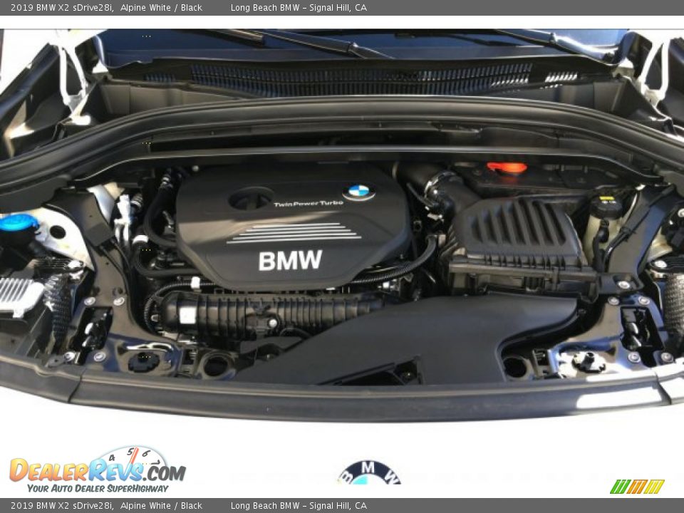 2019 BMW X2 sDrive28i Alpine White / Black Photo #9
