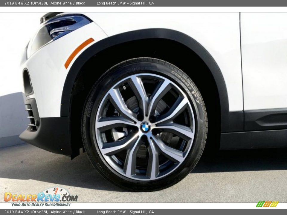 2019 BMW X2 sDrive28i Alpine White / Black Photo #10