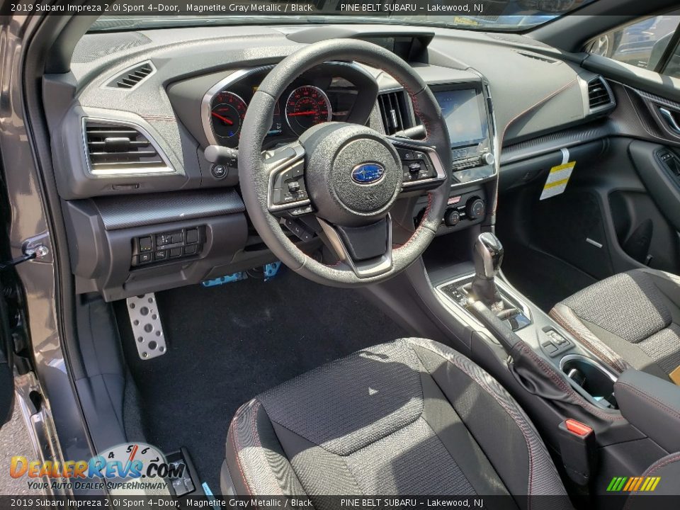 2019 Subaru Impreza 2.0i Sport 4-Door Magnetite Gray Metallic / Black Photo #8